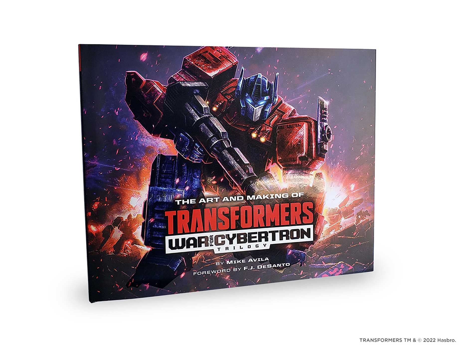 Transformers War for Cybertron Trilogy Libro Artbook Making Of