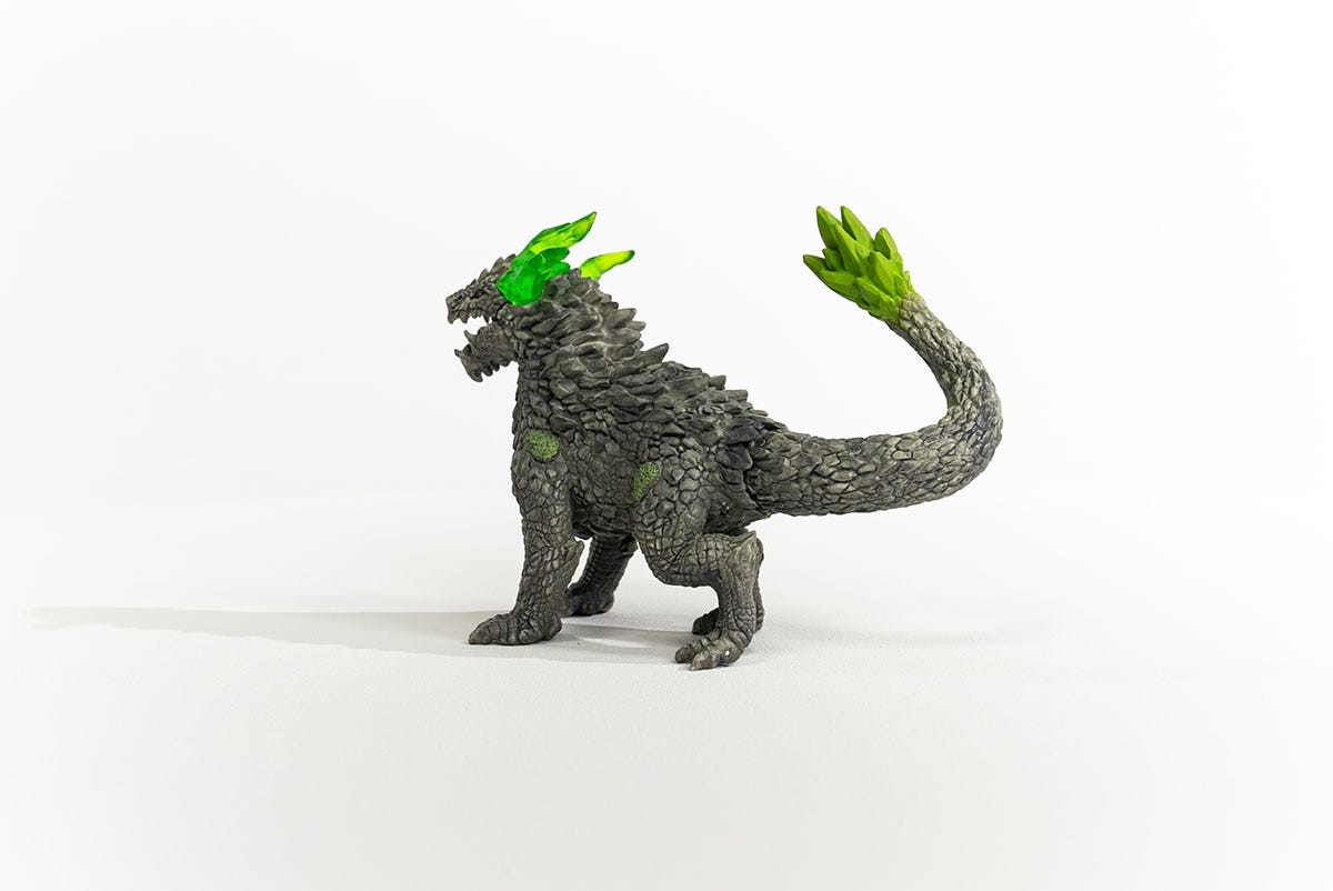 Schleich Eldrador Drago di pietra 70149 action figure drago