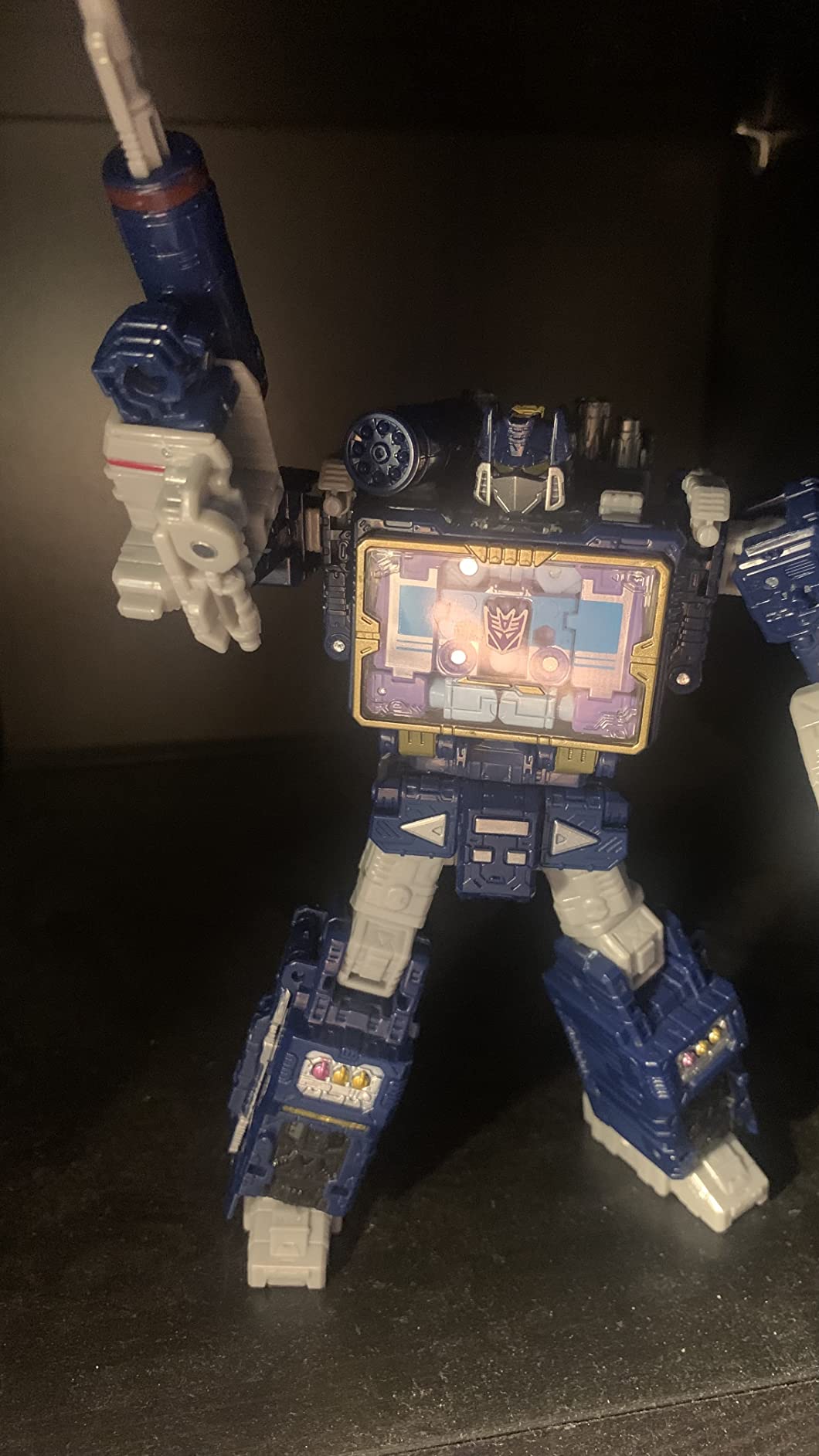Transformers Studio Series Core Rumble Blu action figure 8,5 cm