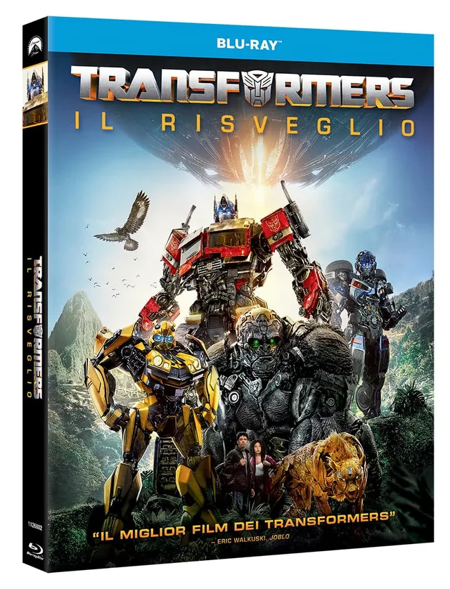 Transformers Il Risveglio Blu-ray film edizione italiana