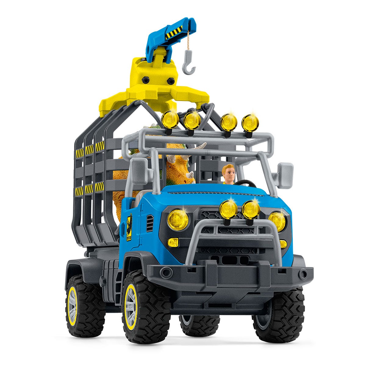 Schleich Dinosaurs Missione dinosauri camion 42565 gru