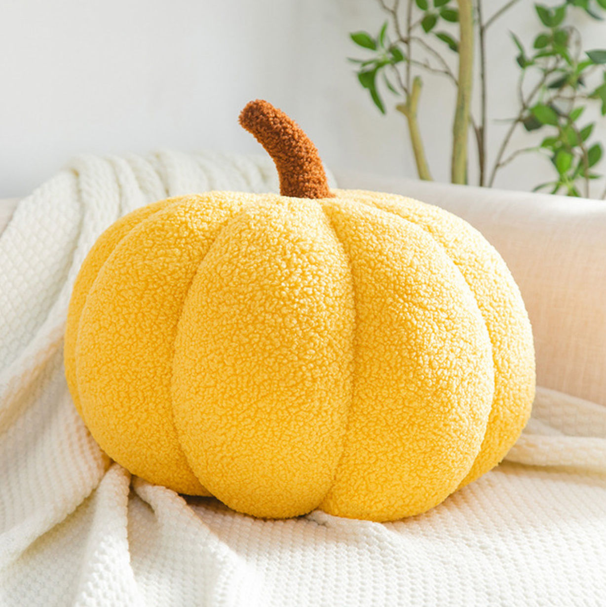 ToyalFriends More Animals zucca cuscino peluche 18cm bianco