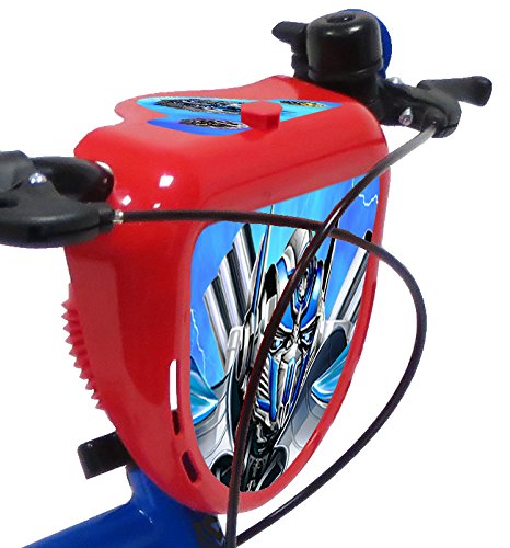 Transformers bici bambino 16 pollici blu 4-6 anni rotelle
