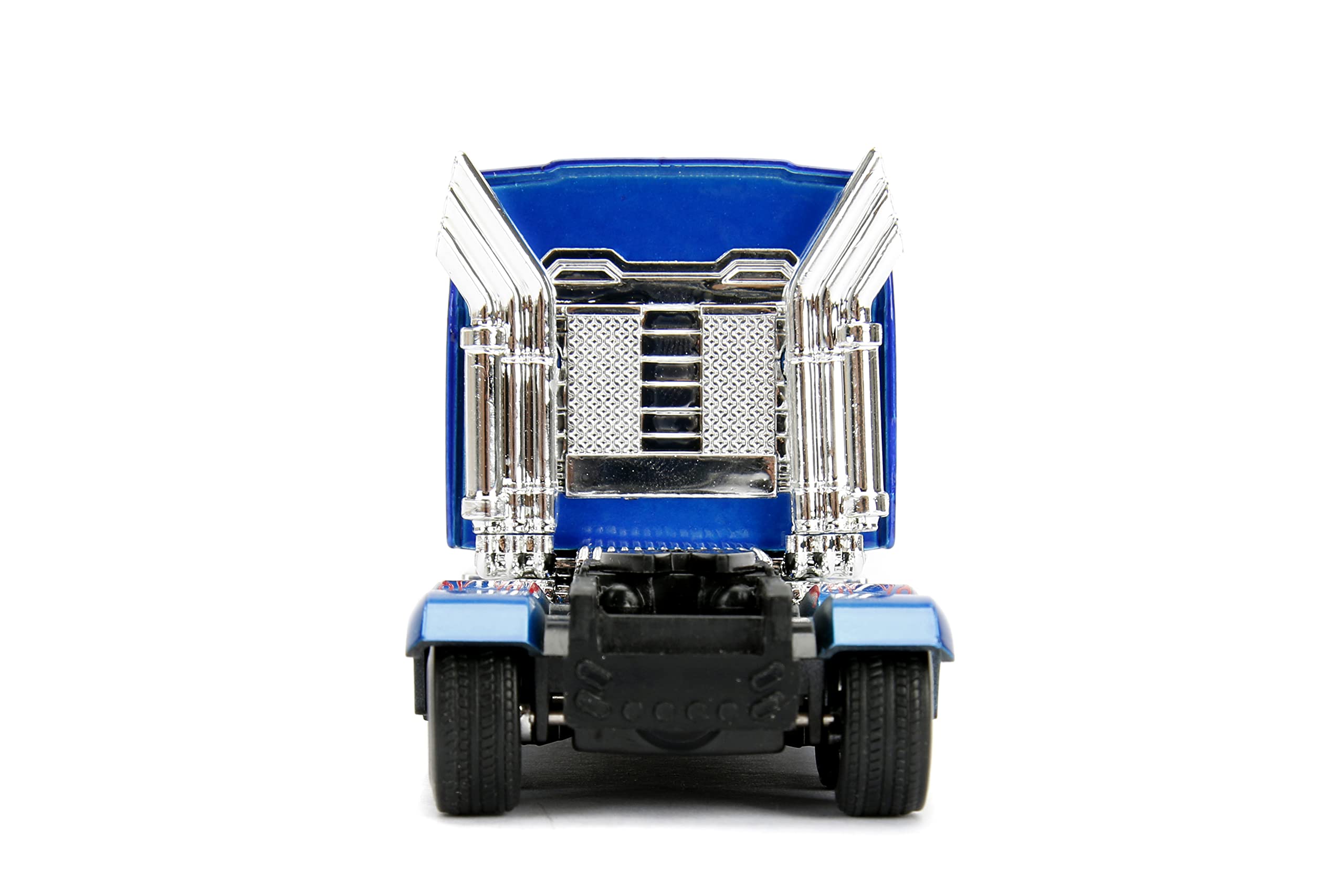 Transformers Jada T5 Optimus Prime camion die-cast 1:32 blu rosso