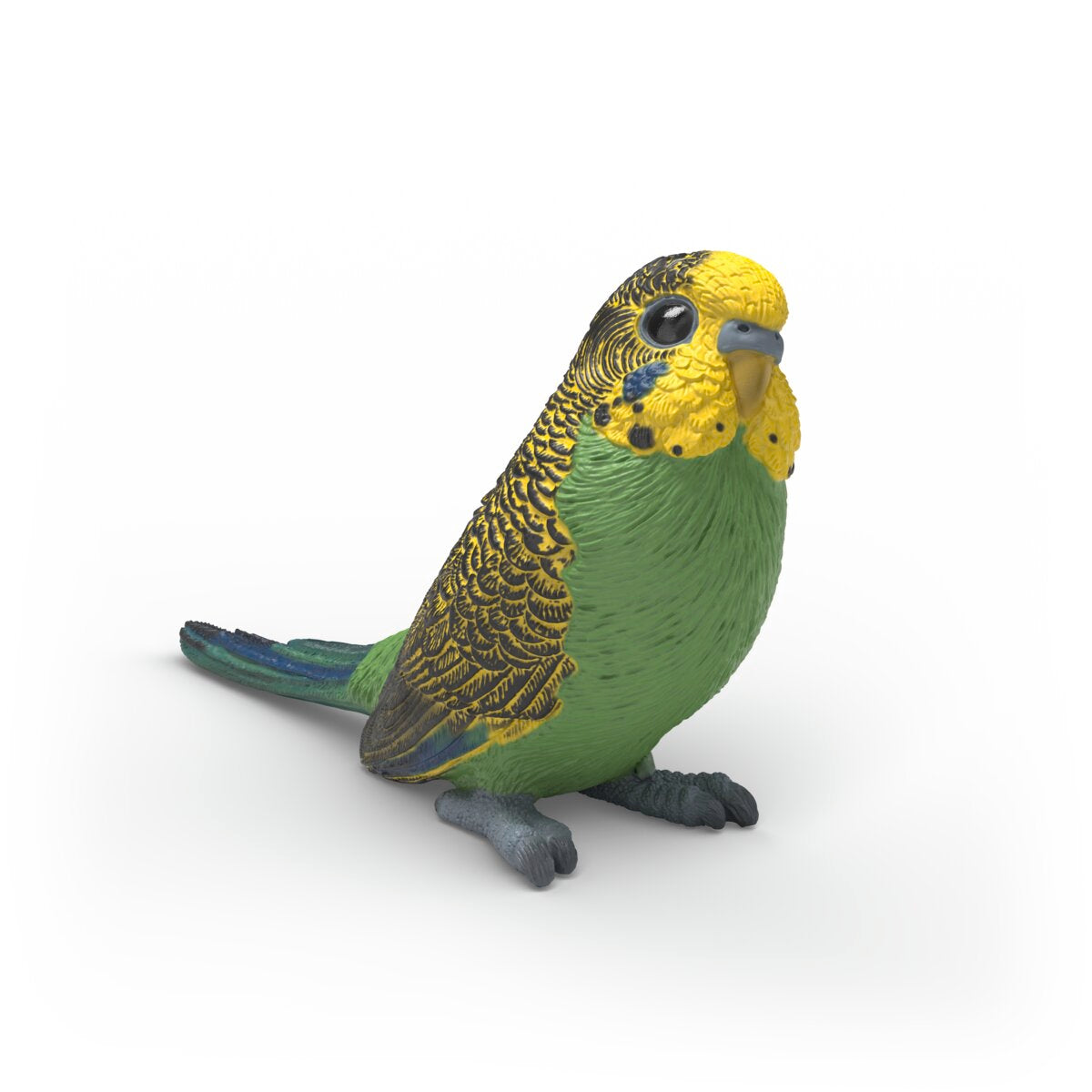 Schleich Wild Life Budgie action figure pappagallino verde