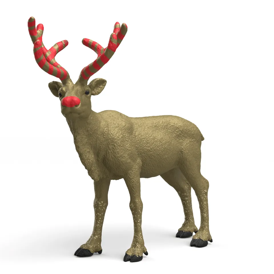 Schleich Wild Life Golden Anniversary Reindeer Figura Oro