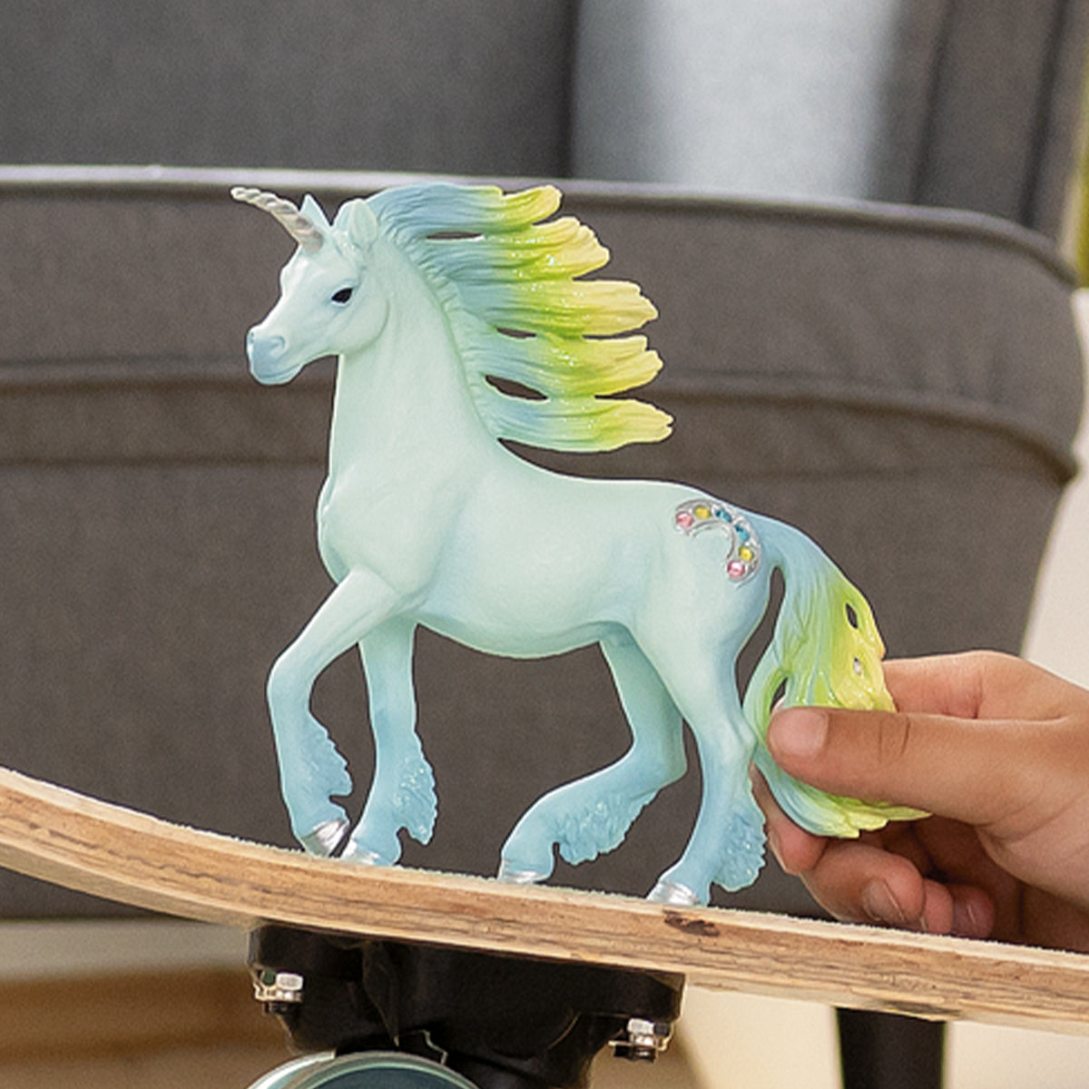 Schleich Bayala Stallone unicorno zucchero filato figura