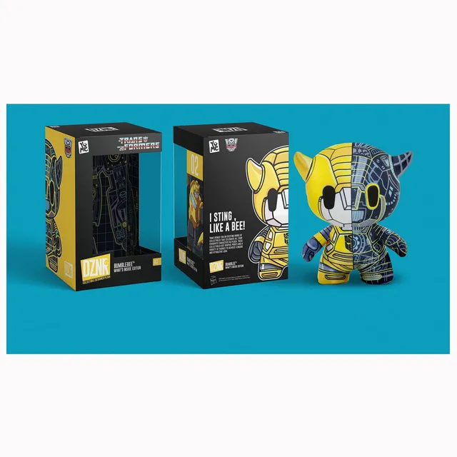 Transformers DZNR peluche Bumblebee 18 cm scatola
