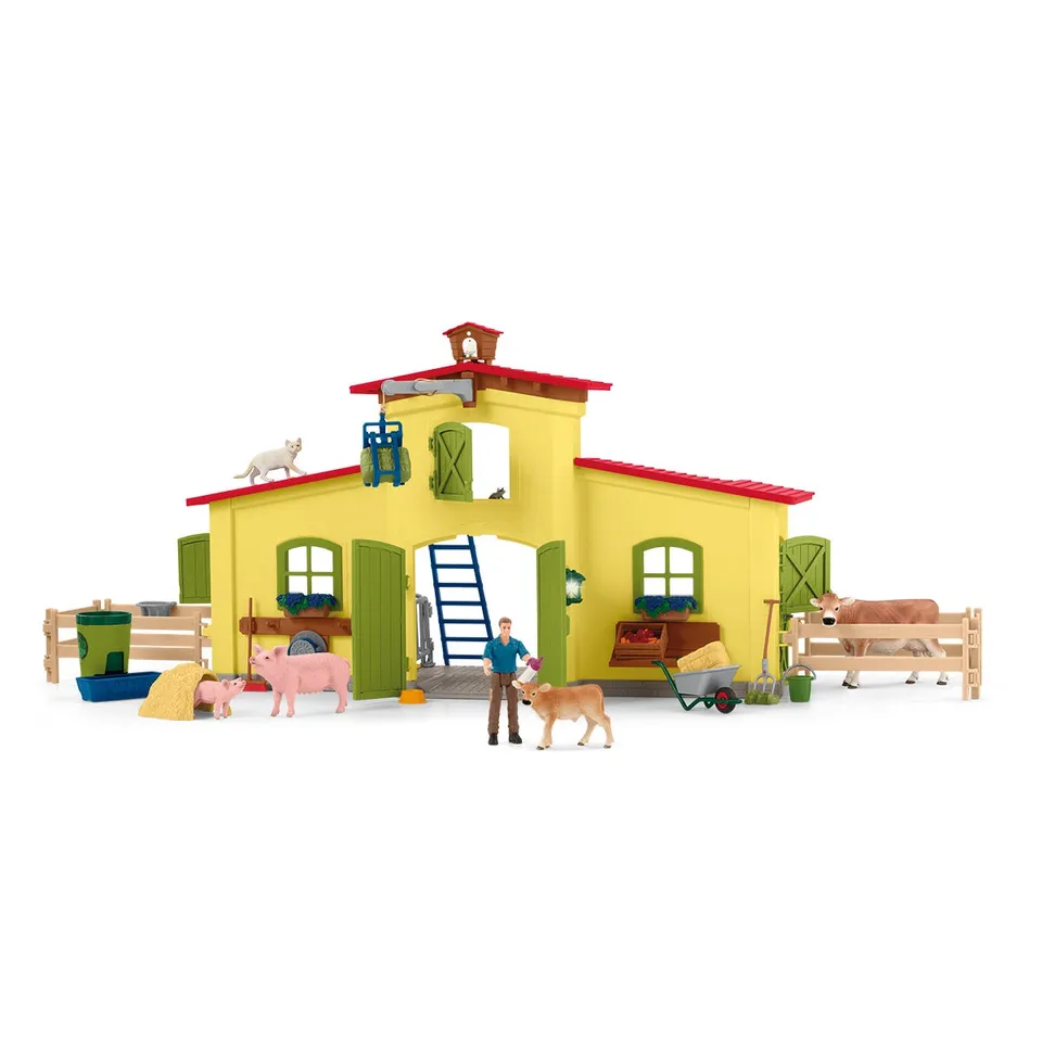 Schleich Farm World Grande Fattoria 42605 playset animali