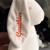 La Pelucherie Personalisation ricamo orecchio doudou coniglio