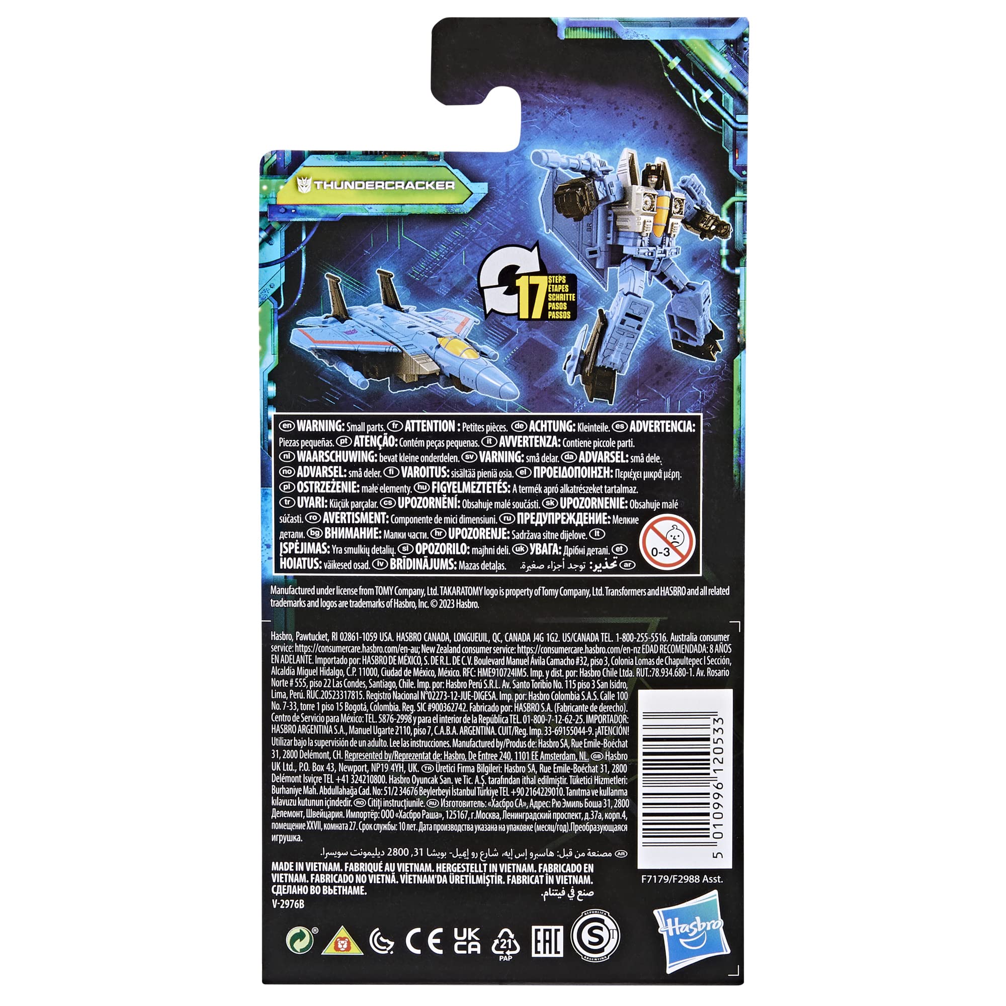 Transformers Legacy Thundercracker action figure 8,5 cm jet