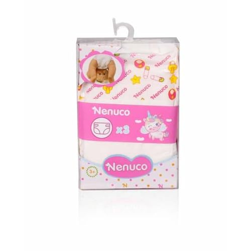 Nenuco Accessori confezione 3 pannolini bambola 35/42 cm