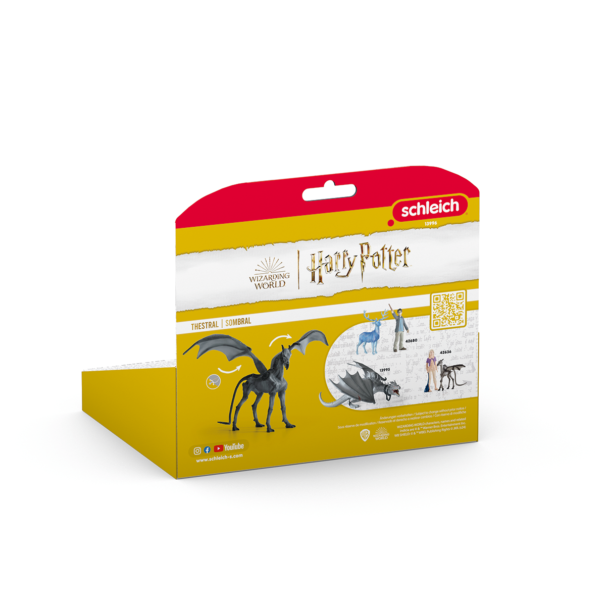 Schleich Harry Potter Thestral Action Figure Nero