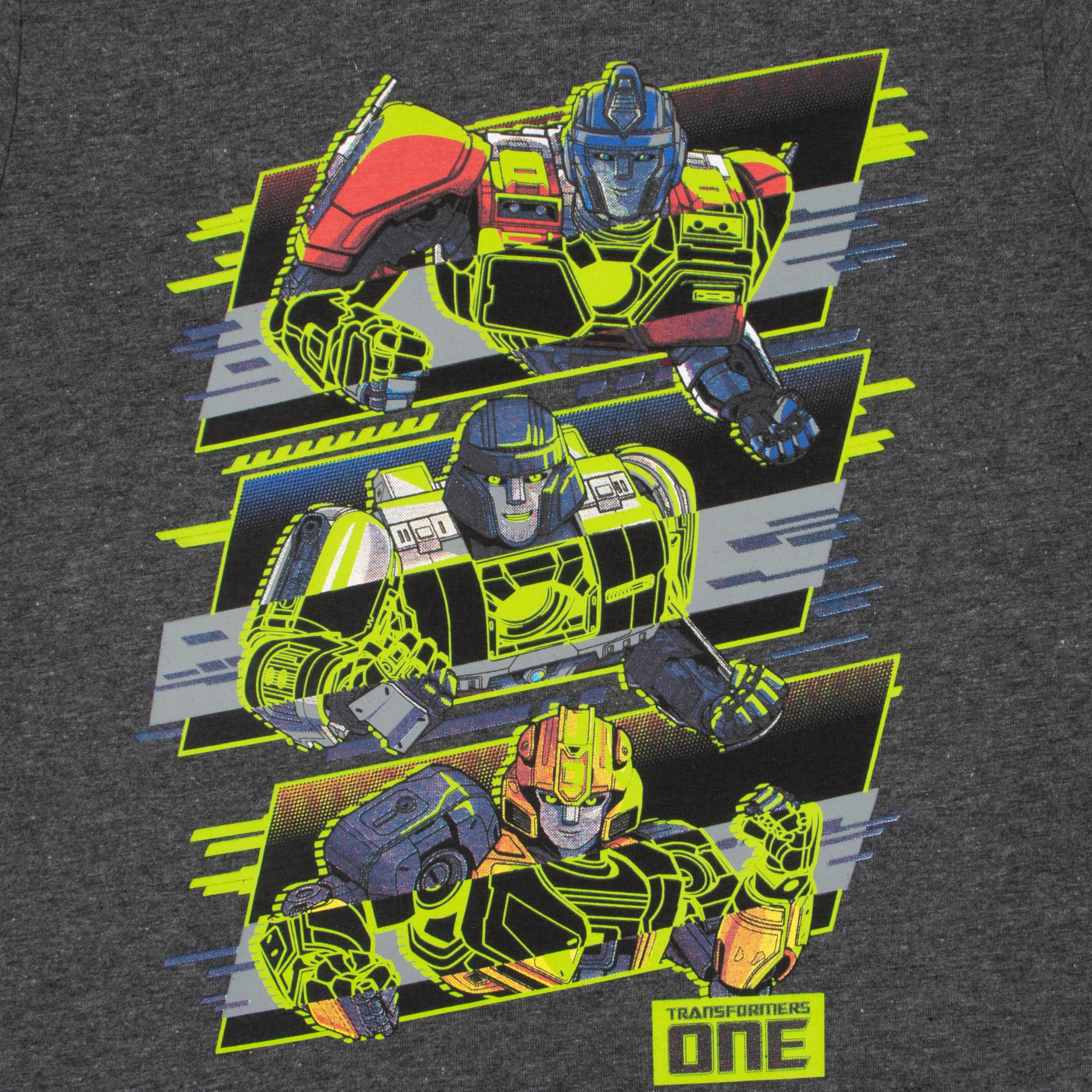 Transformers One Maglietta maniche lunghe Optimus Prime grigia