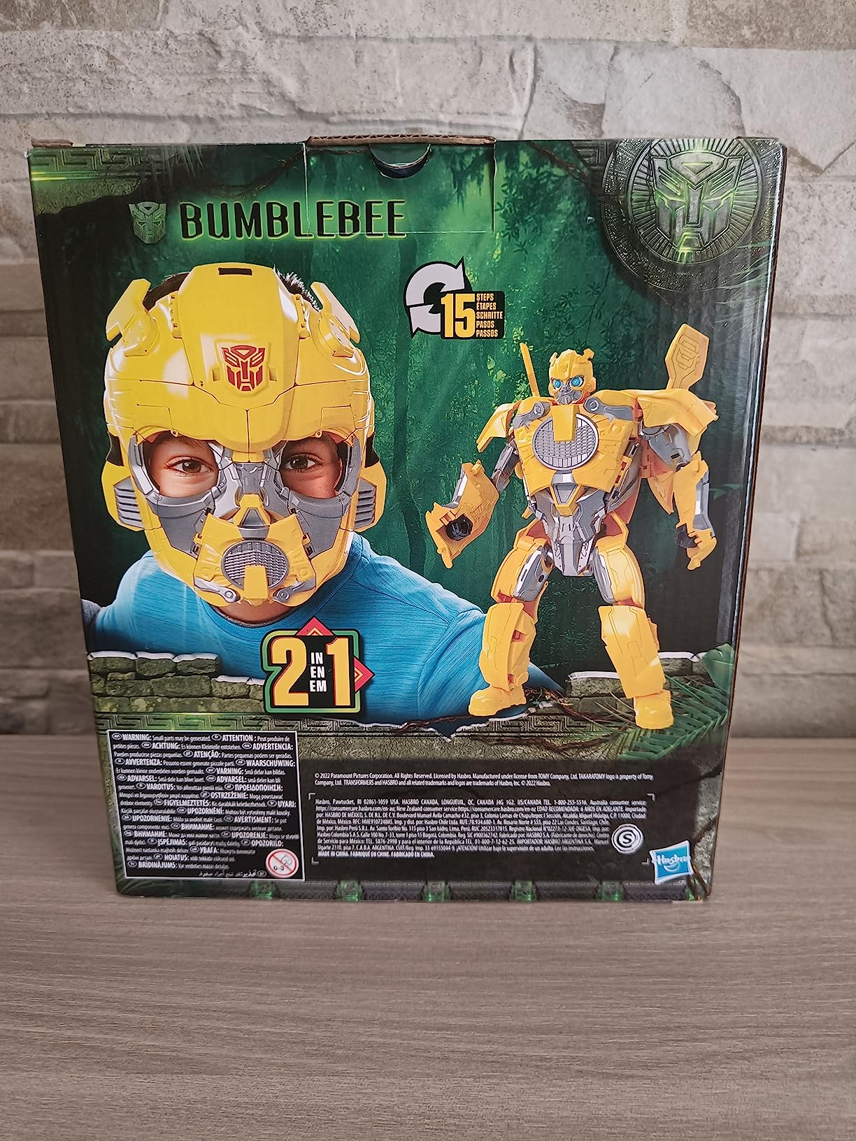 Transformers Risveglio maschera Optimus Primal 2in1 22,5cm