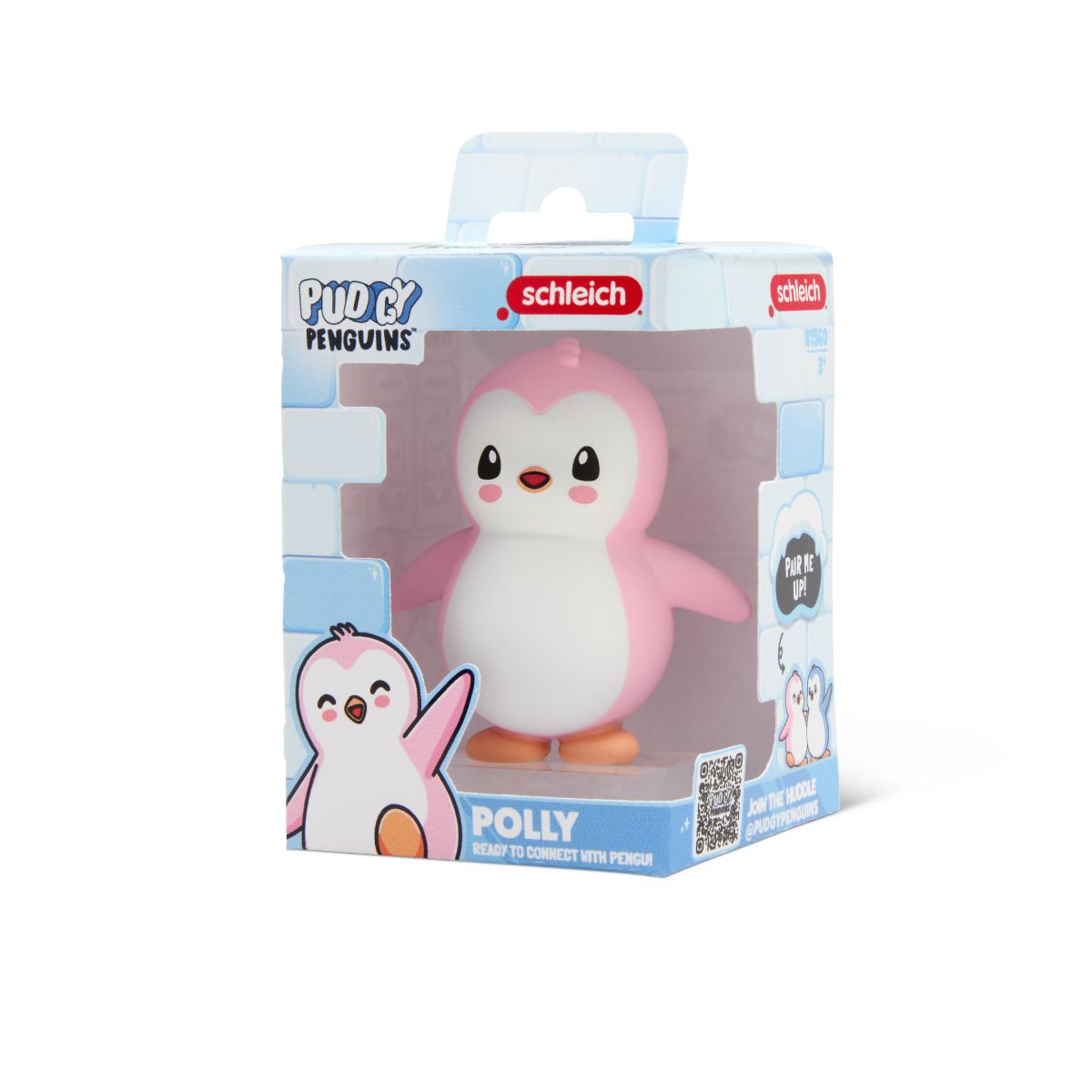Schleich Wild Life Polly 81560 action figure pinguino Pudgy