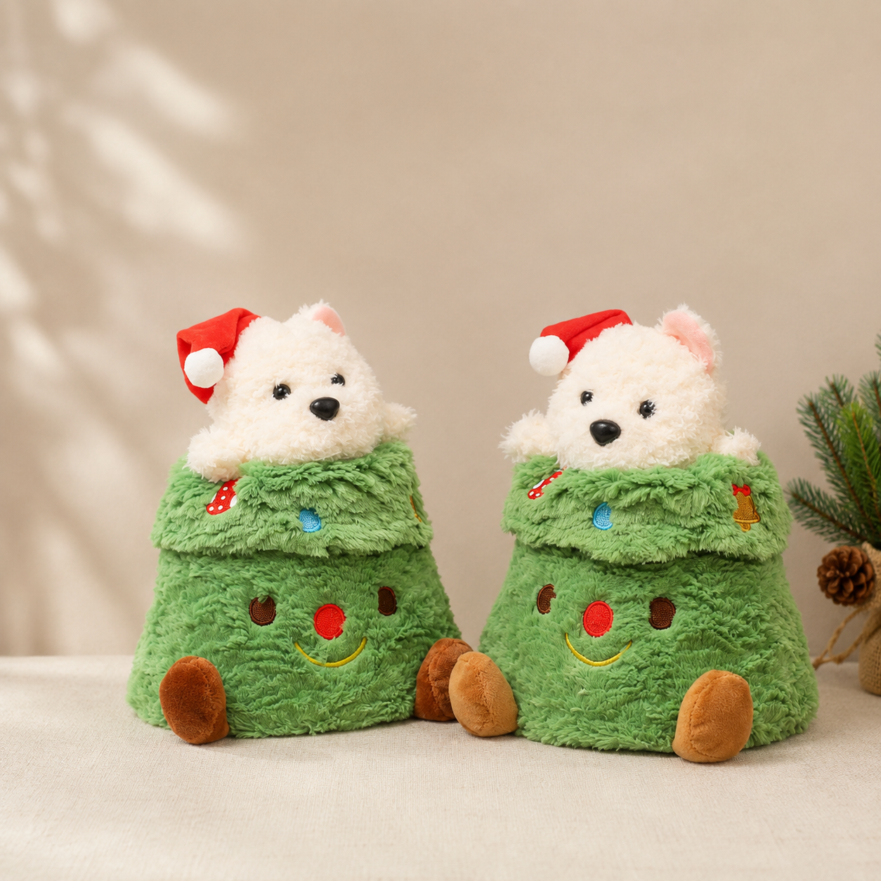 ToyalFriends Dogs Albero Natale Cagnolino peluche 30cm