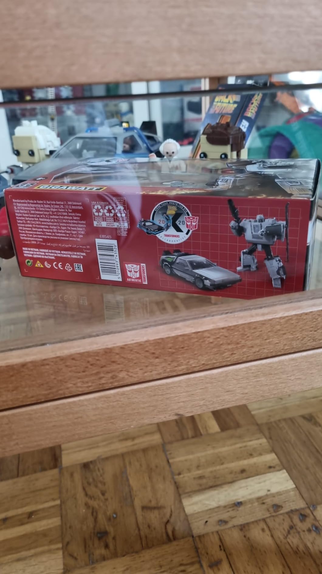 Transformers Collaborative Gigawatt Ritorno al Futuro 14cm Hasbro