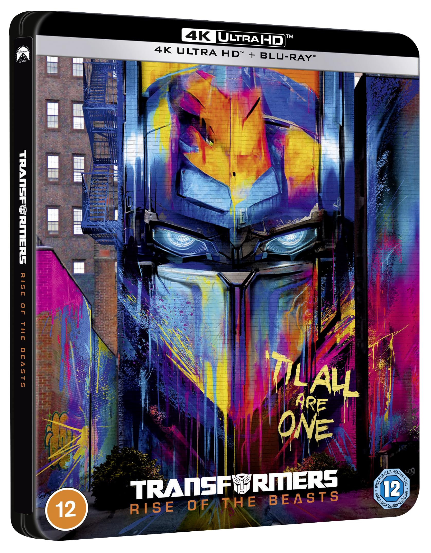 Transformers Rise of the Beasts 4K Steelbook UHD + Blu-ray