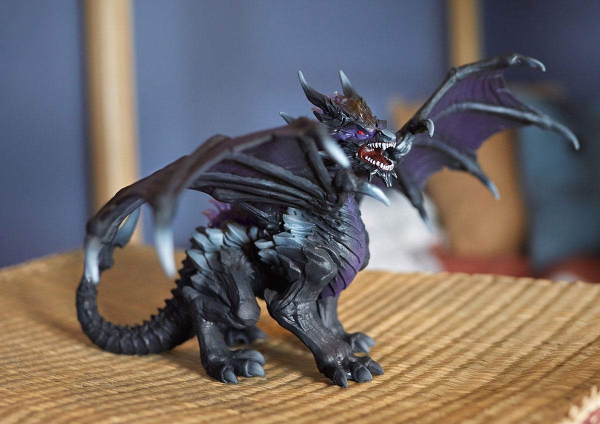 Schleich Eldrador Drago dell’ombra 70152 action figure nero
