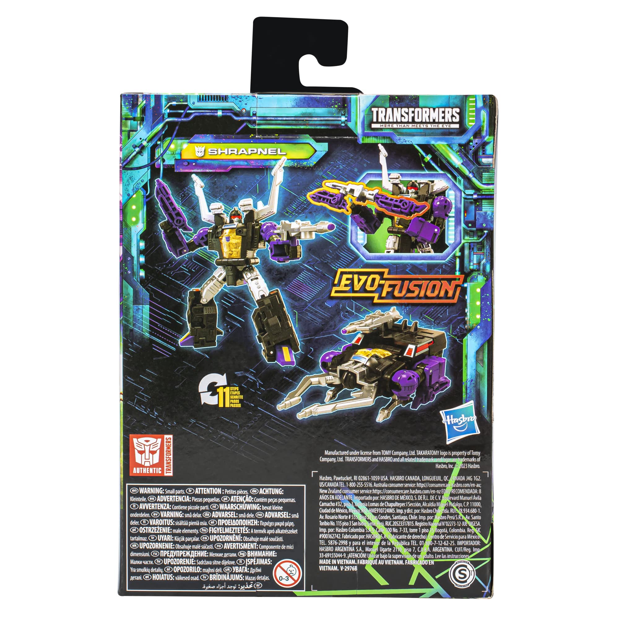 Transformers Legacy Shrapnel action figure Deluxe 14 cm coleottero