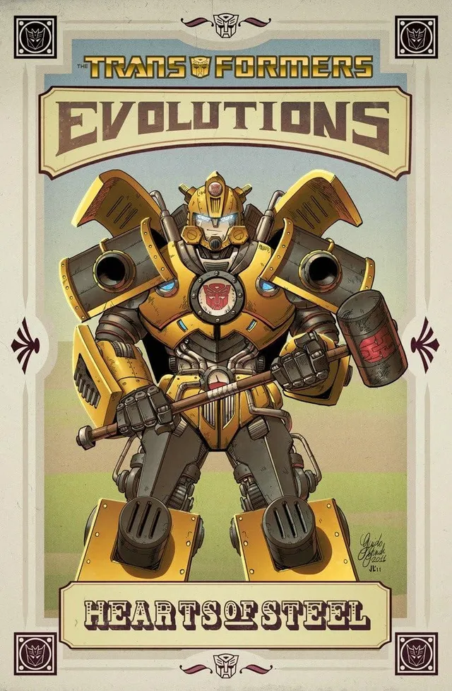 Transformers Evolutions Hearts of Steel fumetto graphic novel inglese