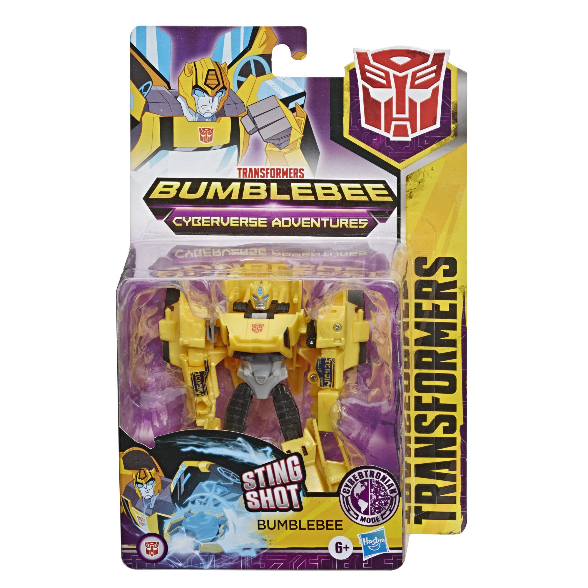 Transformers Cyberverse Bumblebee action figure 13,7 cm Sting Shot