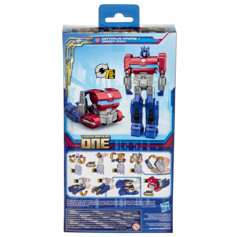 Transformers One Optimus Prime action figure 28 cm camion