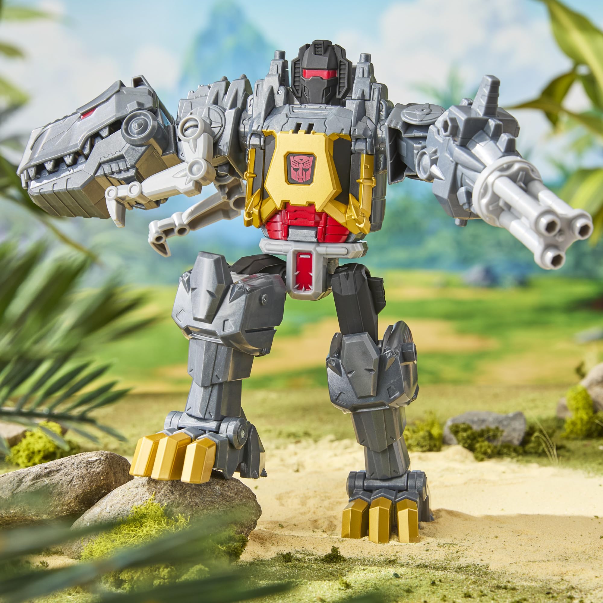 Transformers Cyberworld Grimlock Divora e Combatti action 22,5 cm