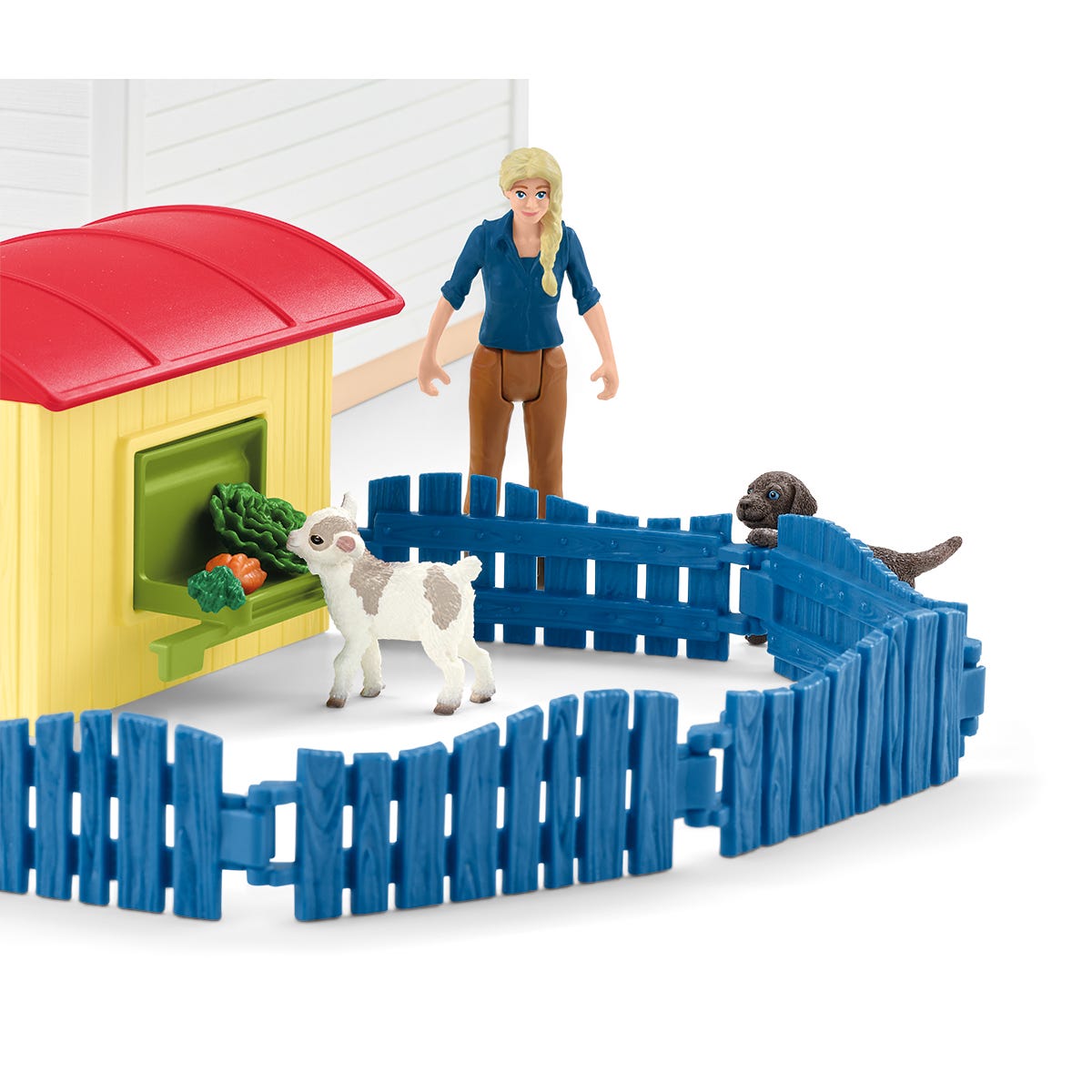 Schleich Farm World 42607 Albergo Animali Playset Cuccioli