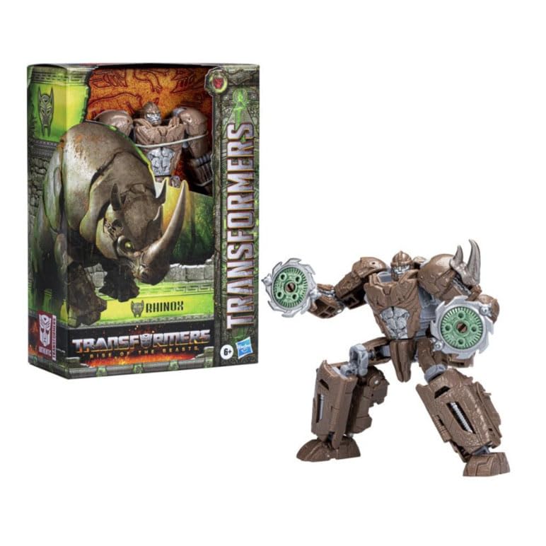 Transformers Rise of the Beasts Rhinox action figure Voyager film