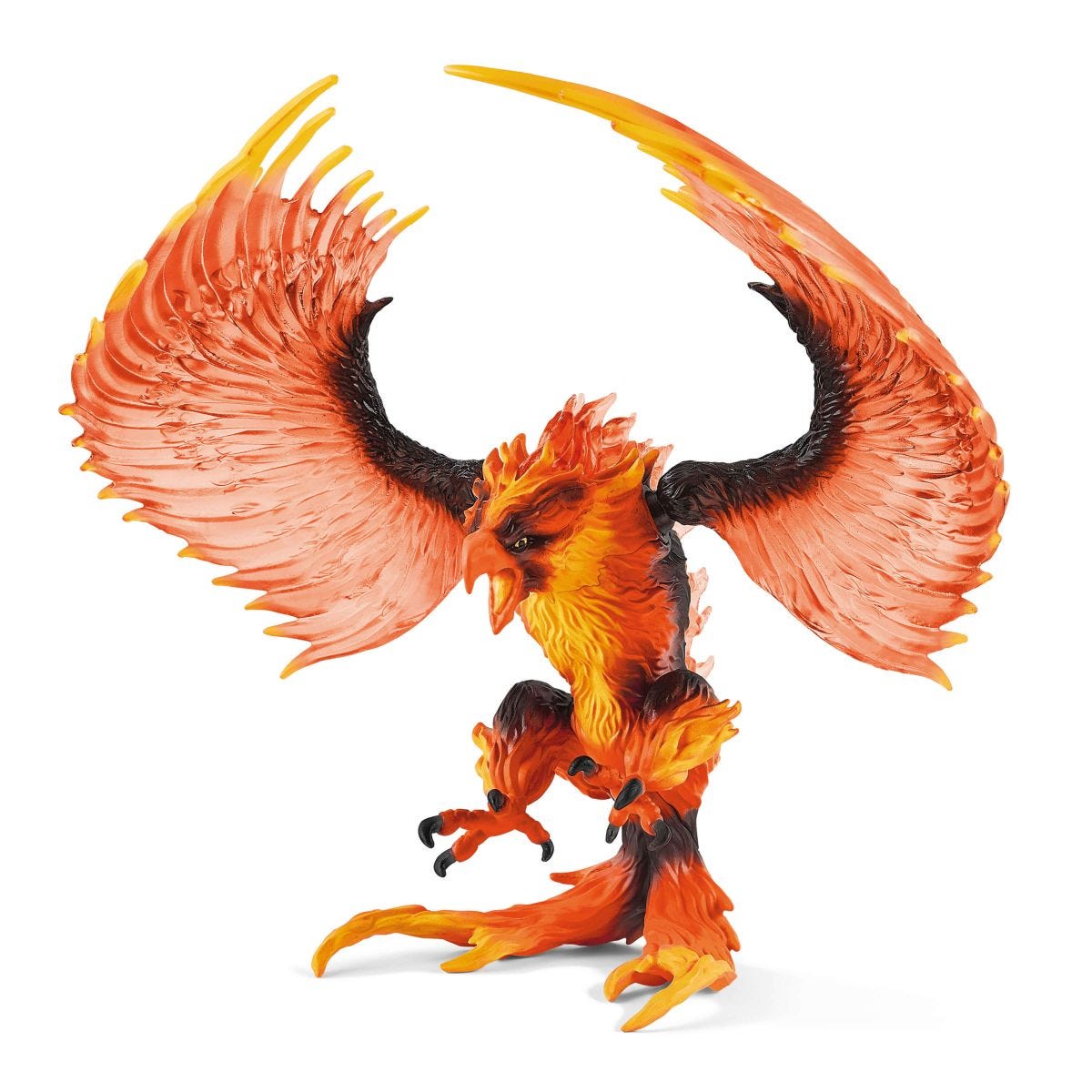 Schleich Eldrador 42511 aquila di fuoco action figure lava