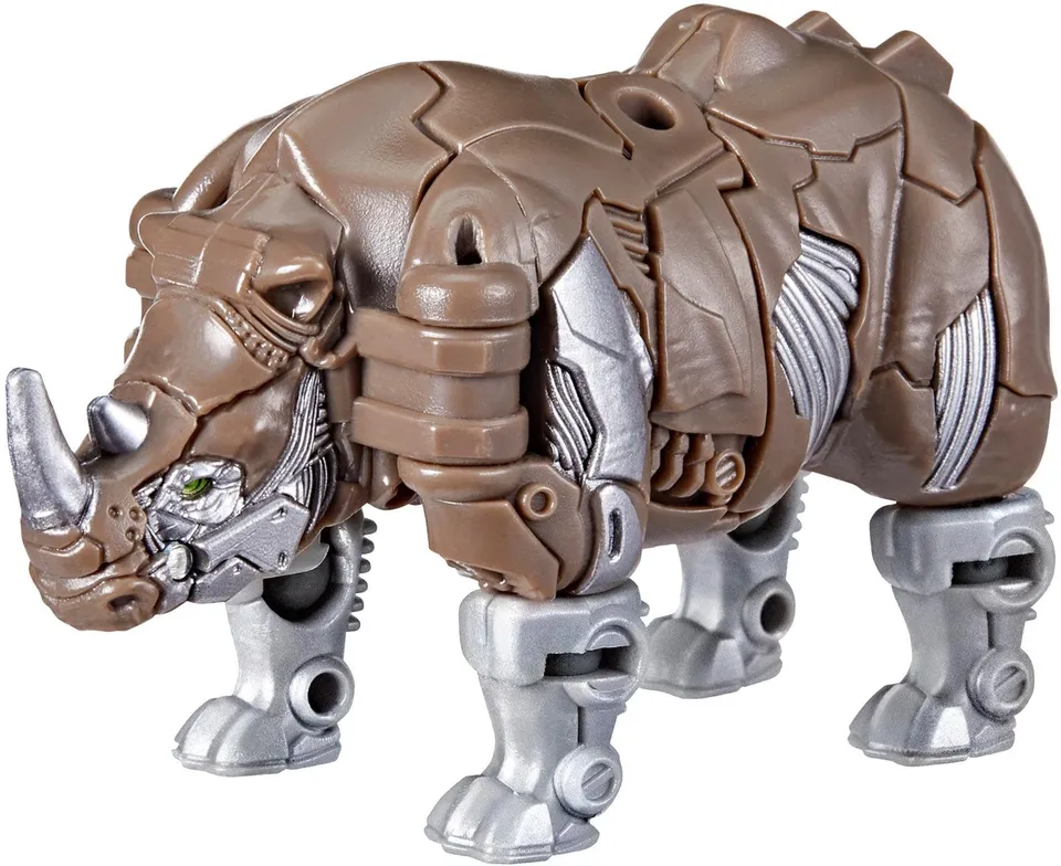 Transformers Rise of the Beasts Rhinox action figure 7,5 cm rinoceronte