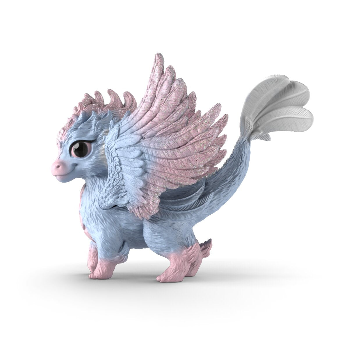 Schleich Eldrador Cucciolo Drago di Cristallo statuetta 70844