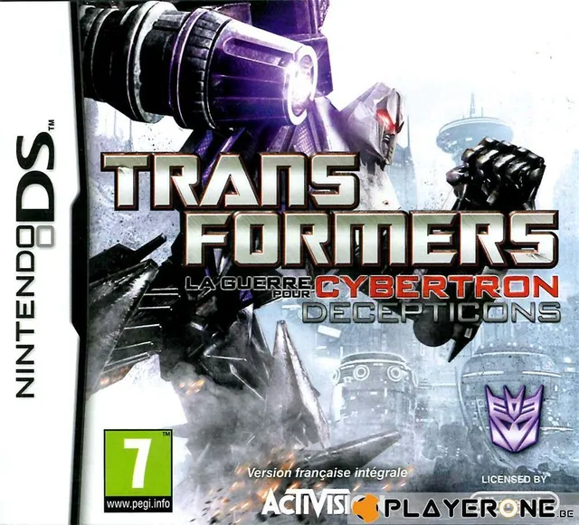 Transformers War for Cybertron Decepticons gioco DS Activision