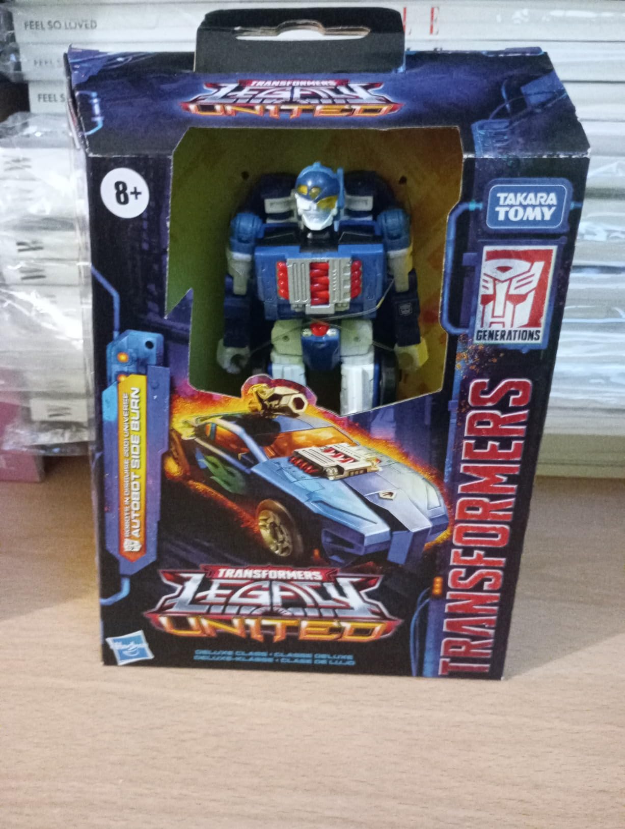 Transformers Legacy United Side Burn Deluxe action figure 14 cm