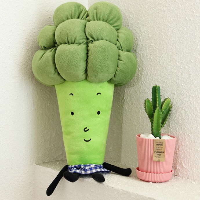 ToyalFriends Food & Drinks Broccoli Peluche Verde Scuro 65cm