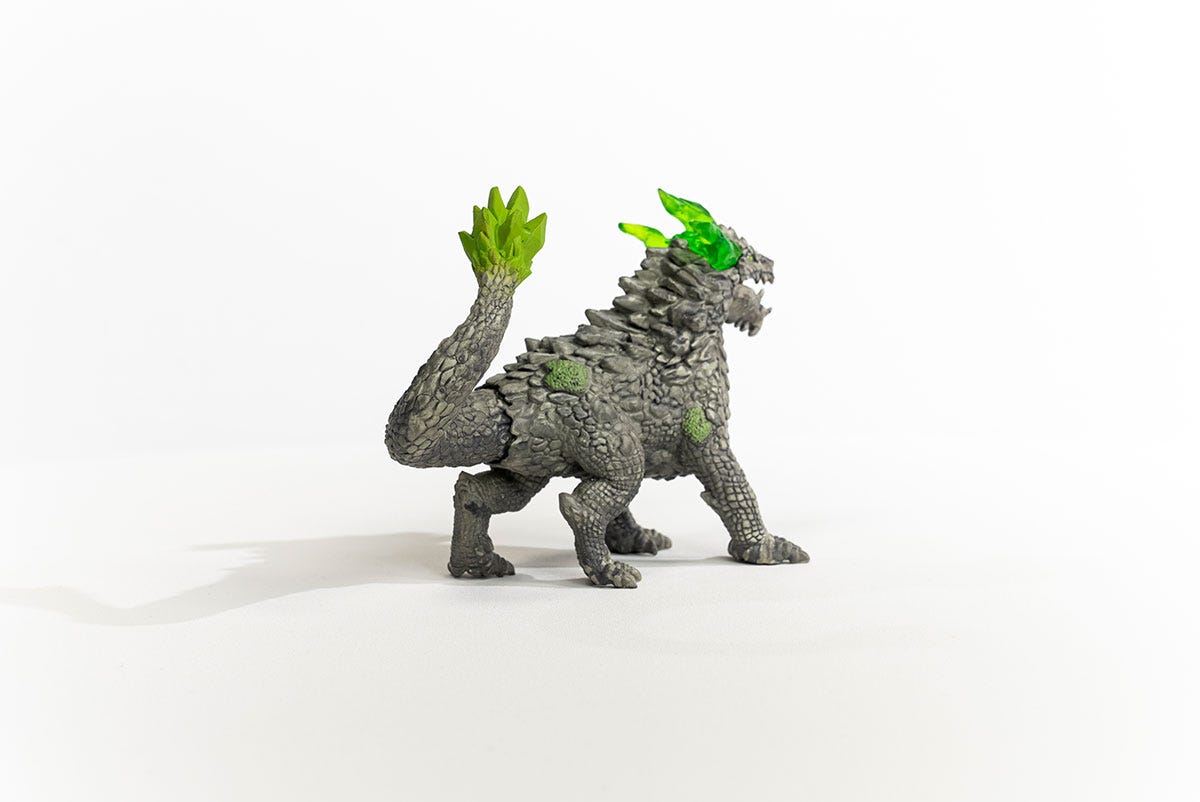 Schleich Eldrador Drago di pietra 70149 action figure drago