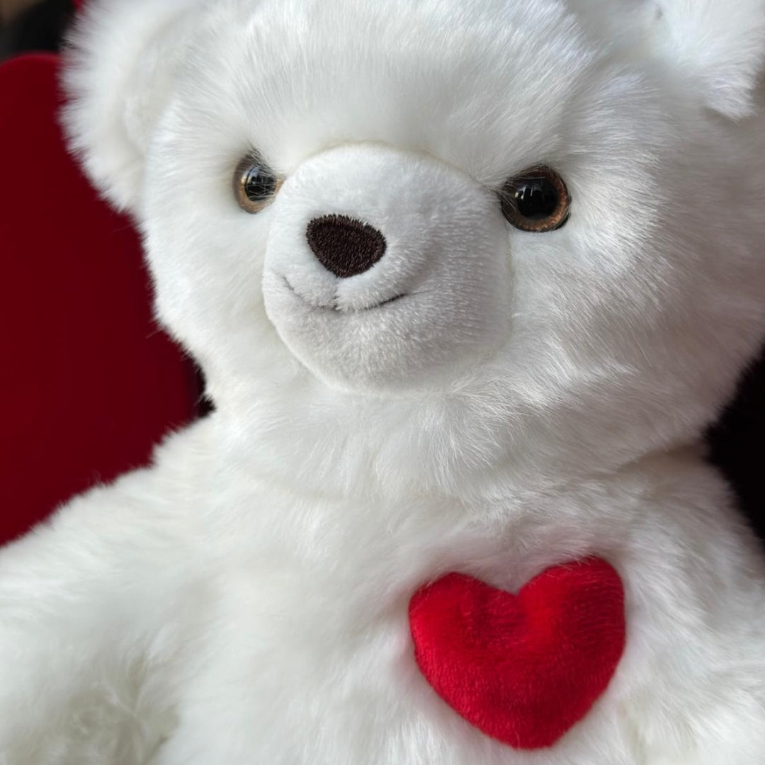 La Pelucherie Bears Orso Emile in Love peluche 25cm cuore rosso