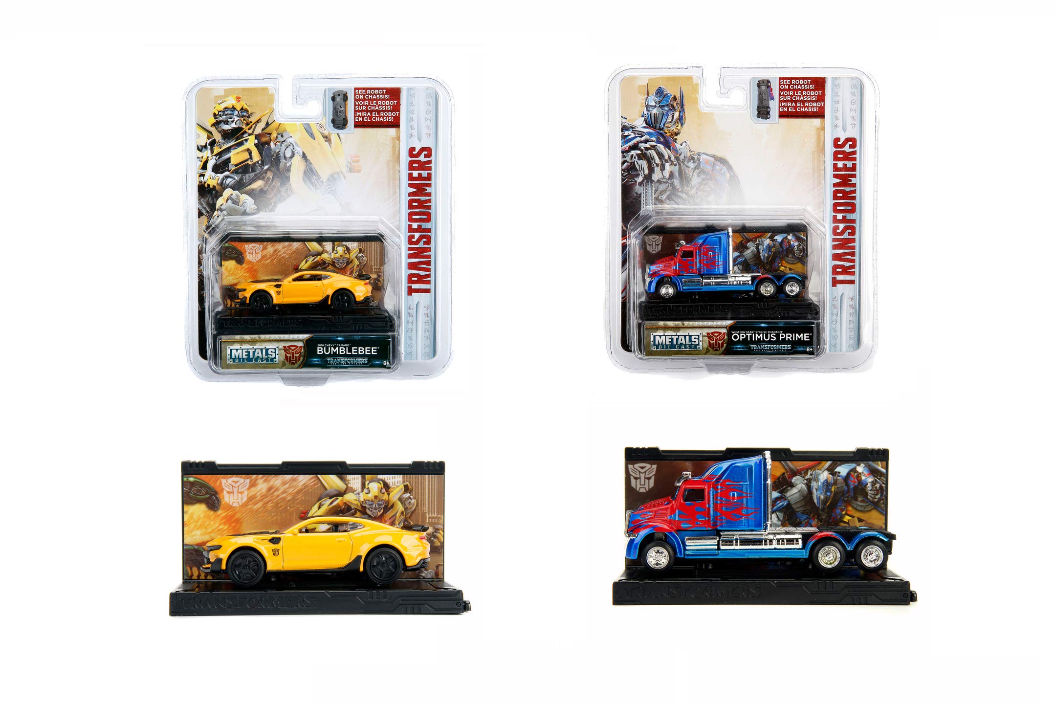 Jada Toys Transformers auto die-cast Bumblebee Optimus random