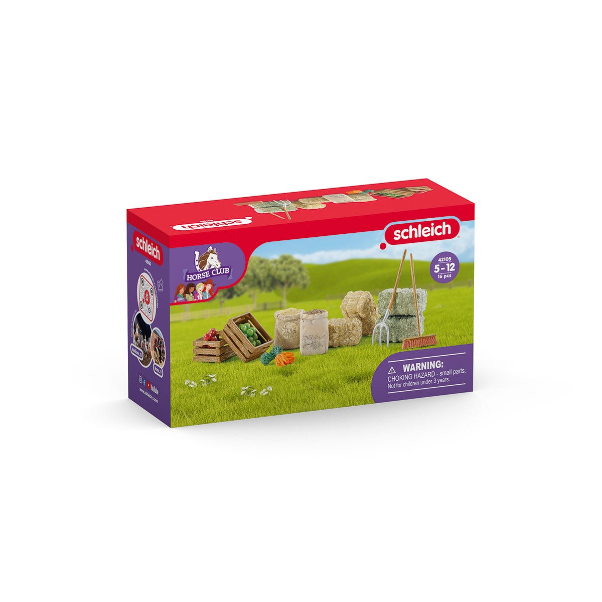 Schleich Accessori Set Alimentazione 42105 Set Cavalli