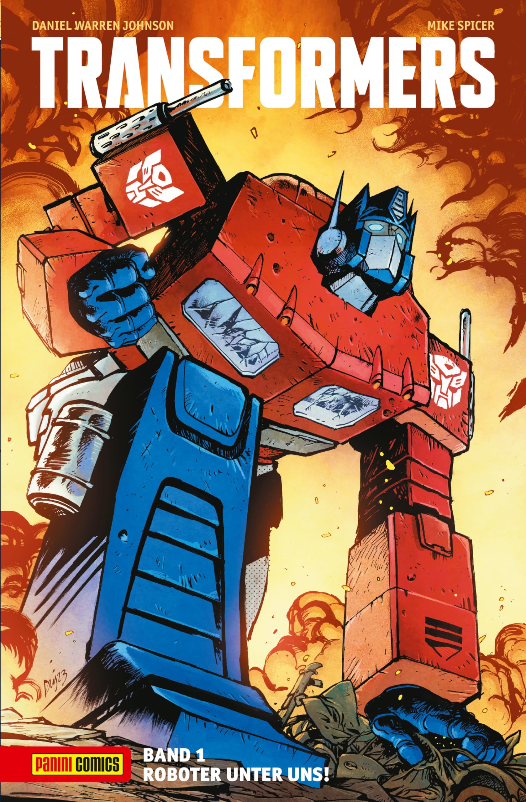Transformers Bd. 1 Roboter unter uns! fumetto volume 1 tedesco