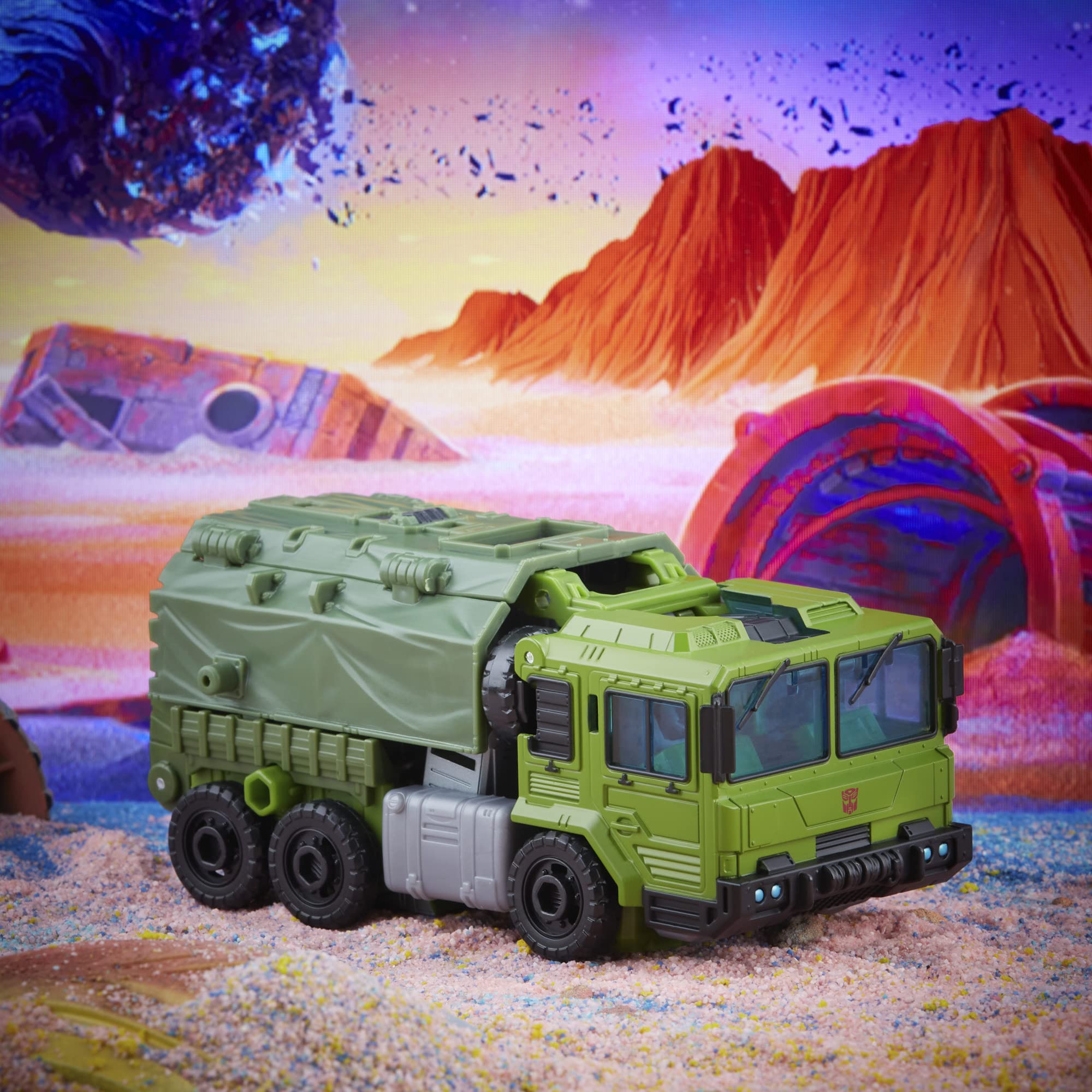 Transformers Legacy Bulkhead Voyager Prime action figure 17,5cm furgone