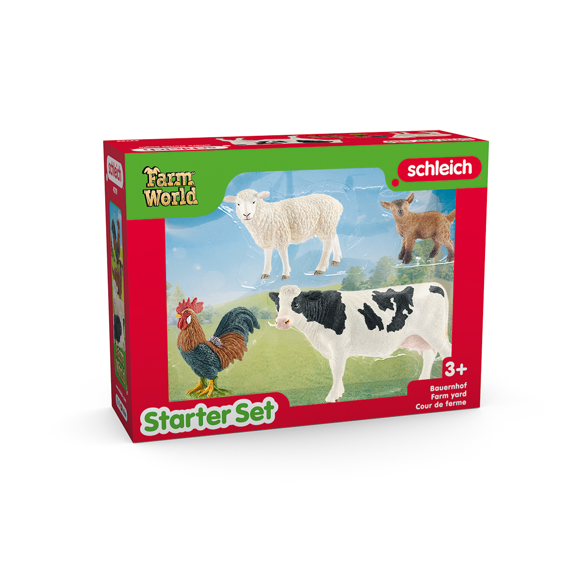 Schleich Farm World Starter Set 42729 Fattoria con Animali