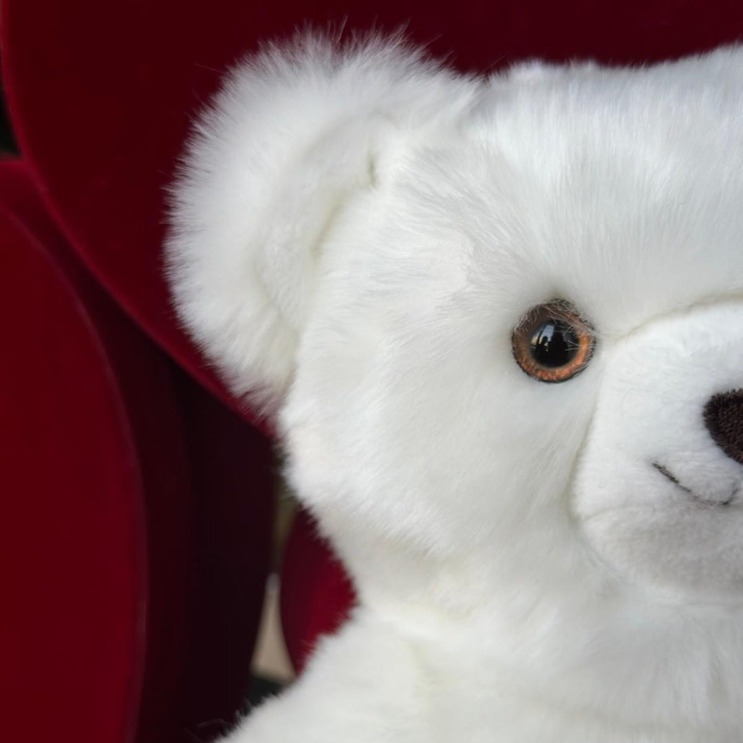 La Pelucherie Bears Orso Emile in Love peluche 25cm cuore rosso