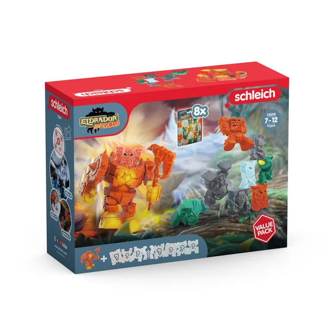 Schleich Eldrador Robot di Lava 72225 Action Figure Value Pack