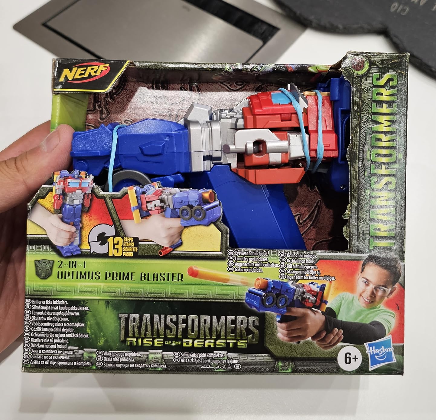 Transformers Costumes Blaster Optimus Prime 2 in 1 17,5 cm Nerf