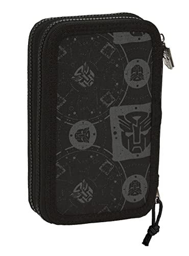 Transformers astuccio doppio 28 pezzi scuola