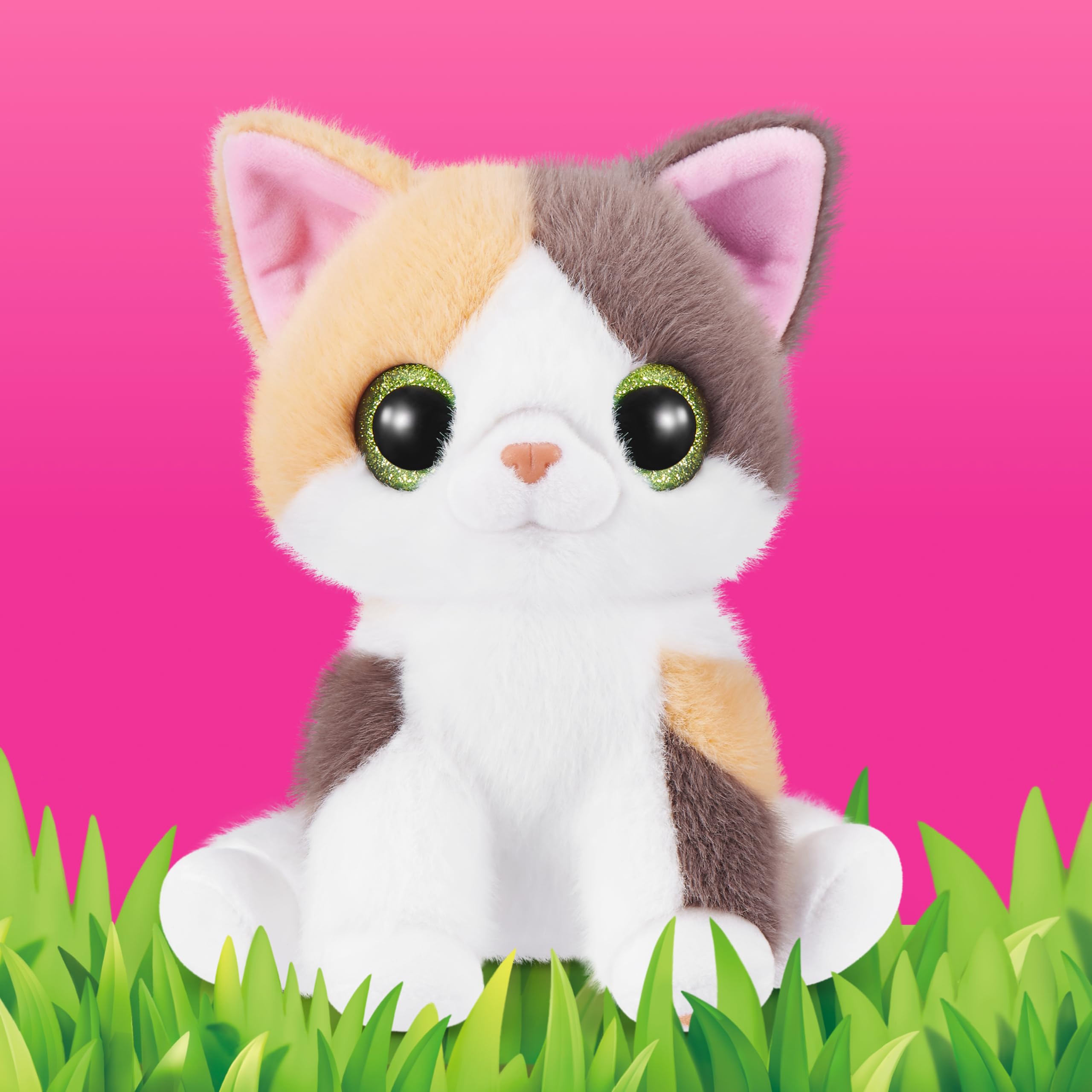 Pets Alive Smitten Kittens Calico peluche interattivo con suoni
