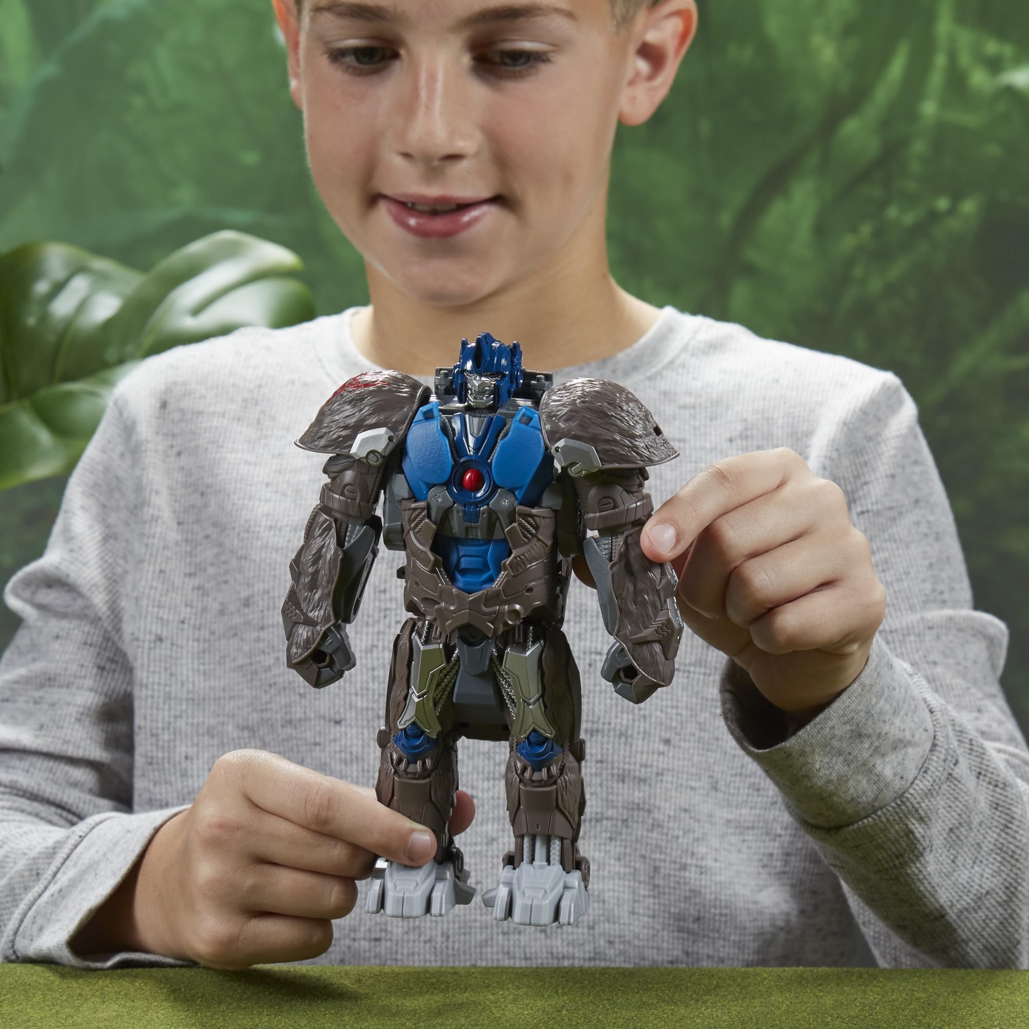 Transformers Rise of the Beasts Smash Changer Optimus Primal action figure 22,5 cm